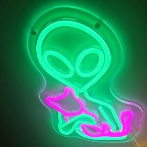 Alien Neon Wall Light